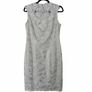 White floral lace dress Image 4