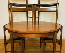 Mid century G plan table and chairs