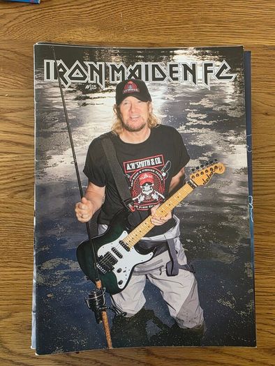 Iron Maiden Fan Club Magazines. Multiple Issues incl. number 100 & 99.5