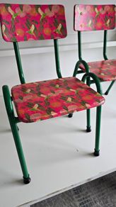 Upcycled Vintage School Chairs