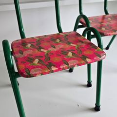 Upcycled Vintage School Chairs