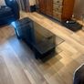 Smoked Glass TV Table Image 3