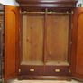 Victorian Mahogany Double Wardrobe Image 6