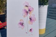 Original Watercolour Floral Painting