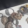 Vintage Irish Jeweller Mixed Metal Blanks Findings Brooch Parts Job Lot 1.58kg Image 3