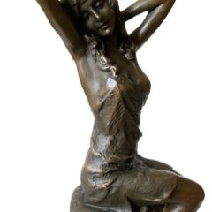 Swaying Dancer - Bronze, Signed