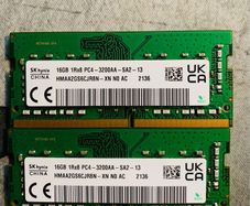 Hynix 32GB (2x16GB) DDR4 3200MhZ PC4-25600 Laptop memory