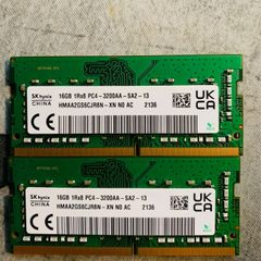 Hynix 32GB (2x16GB) DDR4 3200MhZ PC4-25600 Laptop memory