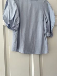Pale blue size 10 top