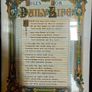 Rules For Daily Life - Antique Picture. Image 2