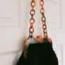 Topshop Faux Fur Handbag Image 4