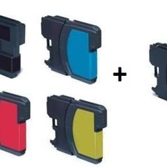 Brother LC-980 5 Pack Compatible Ink Cartridges