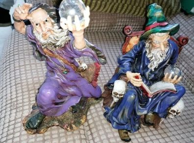 Vintage Wizard figurines