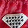 New brooch in gift pouch and paper gift bag Image 4