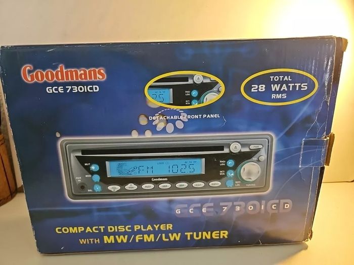 Car DVD .. Radio RDS 71G4 CD Digital Radio Cassette Player/Vintage Retro .. Price Drop
