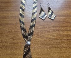 Vintage Necklace and Earrings Set