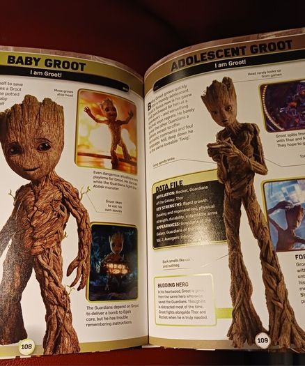 DK/ Marvel Studios / Character Encyclopedia/ 2019