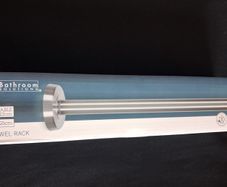 Brand New Bathroom Solutions Expandable Towel Rack & Fixtures - RRP - 16.99