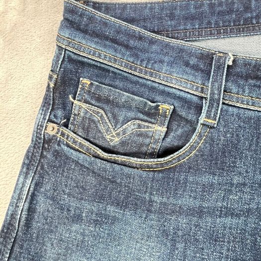 Replay Mens Rocco Jeans W34 L31 Indigo - Zip Fly