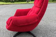 Mid-century retro vintage swivel armchair c1970