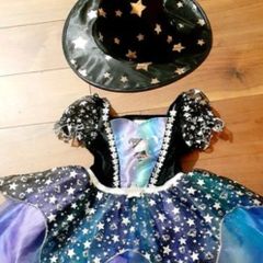 Halloween Peppa Witch Dress and hats (18-24M)