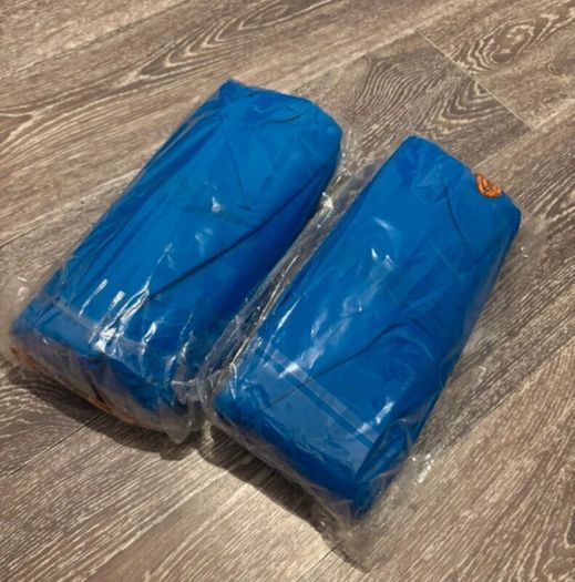 2x New Self inflatable camping mats with built in pump and Headrest