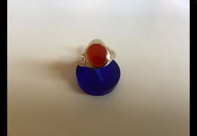 New 9ct Gold Cornelian Stone Ring. You Wont Beat This Price For The Same Ring.