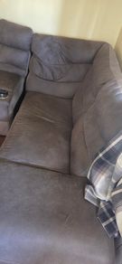corner sofa with cup holders