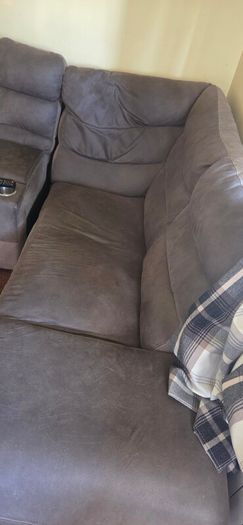 corner sofa with cup holders