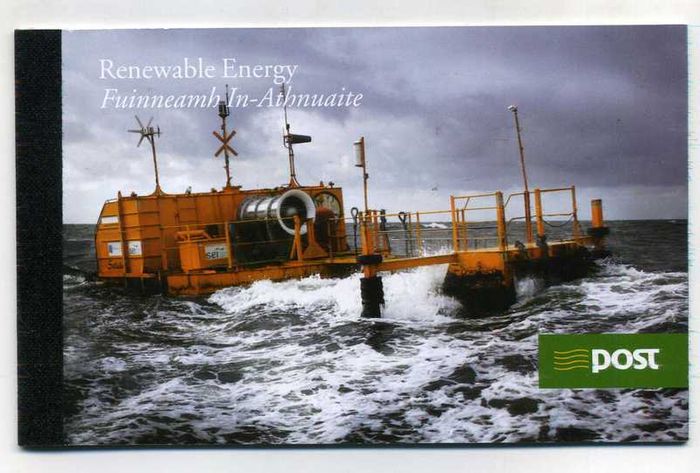 2011 Ireland Renewable Energy Prestige Commemorative Stamp Booklet Mint Never Hinged (MNH). Scans of contents show in advert.