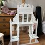 shabby chic over the mantle mirror Image 3