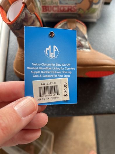 Mini cowboy boots
