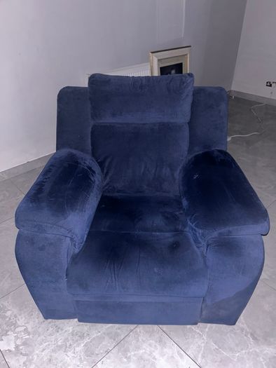 Sofa 3 x 1 electric fully recline