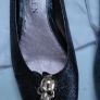 Alexander Mcqueen Black Bling Skull Flats Sz 41 (fit 6.5 - 7 Uk) Bnib Image 8