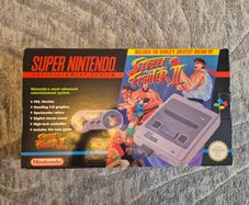 Super Nintendo Streetfighter 2 Console Boxed