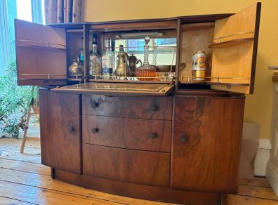 drinks cabinet stylish mid century
