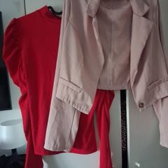 Top and short blazer