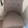 2 x EZ Living Studded Grey Counter Stools Image 2