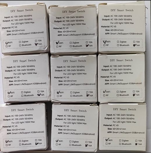 Mini Wifi Smart Switch 2 Way Control Smart life or  Tuya App  16A DIY Light Switches   Alexa Yandex Alice Smart Google Home APP Voice Control