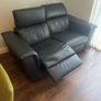 2 seater electric recliner navy blue Image 7