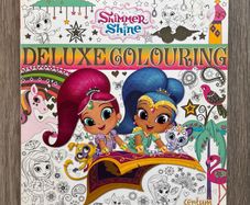 Shimmer & Shine Deluxe Colouring Book