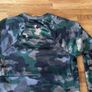 Nike Camo Cropped Sweatshirt Top Size XS Image 4
