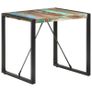 Dining Table 80x80x75 cm Solid Reclaimed Wood Image 6