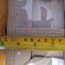 Jute gift bags with 3 clear windows and handles Image 3