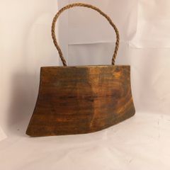 Bell WOODEN / buffalo Cattle COW BELL S, Vintage buffalo Cattle Bell , wind chimes, garden decoration  great gift present display decor shop a 1900 piece hand carved wooden bell antique  brass farmhouse farm memorabilia art deco original unique home decor