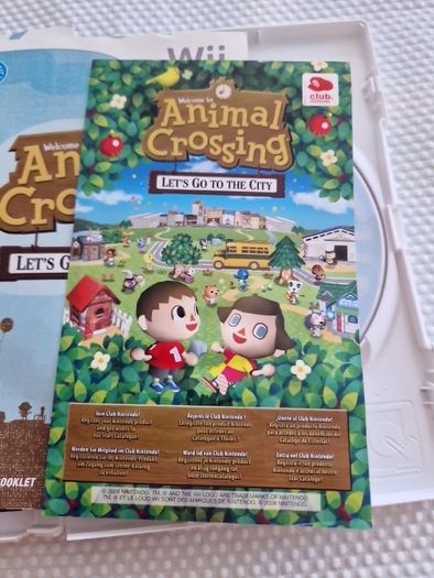 Animal Crossing Let s go to the City Nintendo Wii Games Original