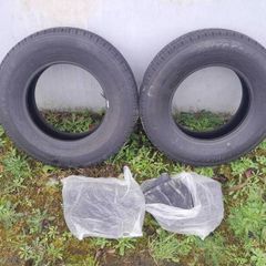 Set of 2 NEW Tyres 185R14C 102/100R and Tubes