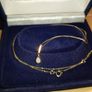 9 ct gold necklace with African opal pendant Image 9