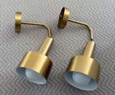 Gold wall lights