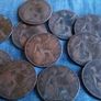 1917 Copper Pennies For Sale. Image 4